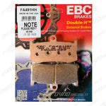 Load image into Gallery viewer, PASTILLAS FRENO TRIUMPH DAYTONA 675 CALIPER NISSIN FA491HH