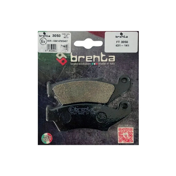 Pastilla freno organica brenta br3050 delantera honda tornado xr250