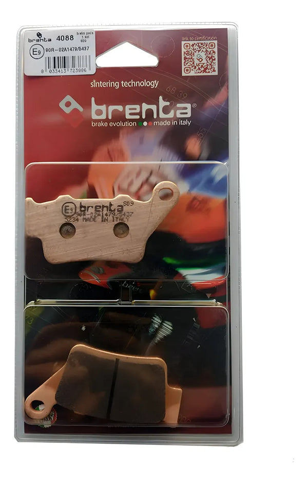 Pastilla freno brenta trasera br4088 bmw f800gs