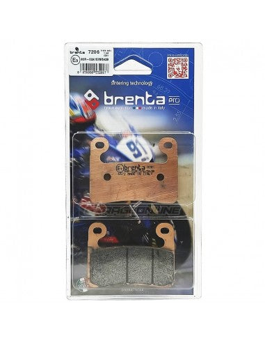 Pastilla freno delantera brenta br7206 bmw r1250gs