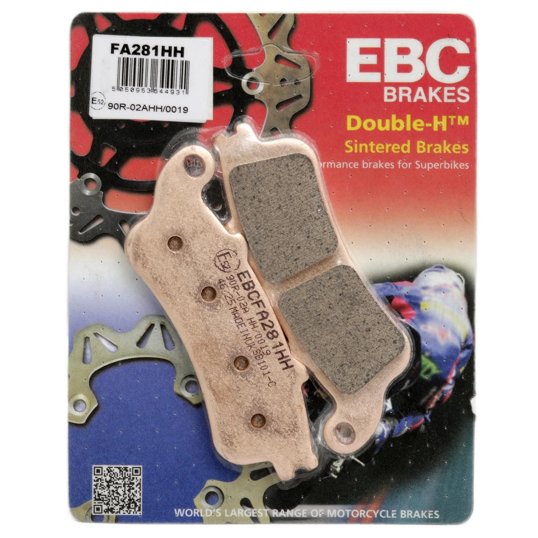 PASTILLAS DE FRENO EBC FA281HH SINTERIZADA