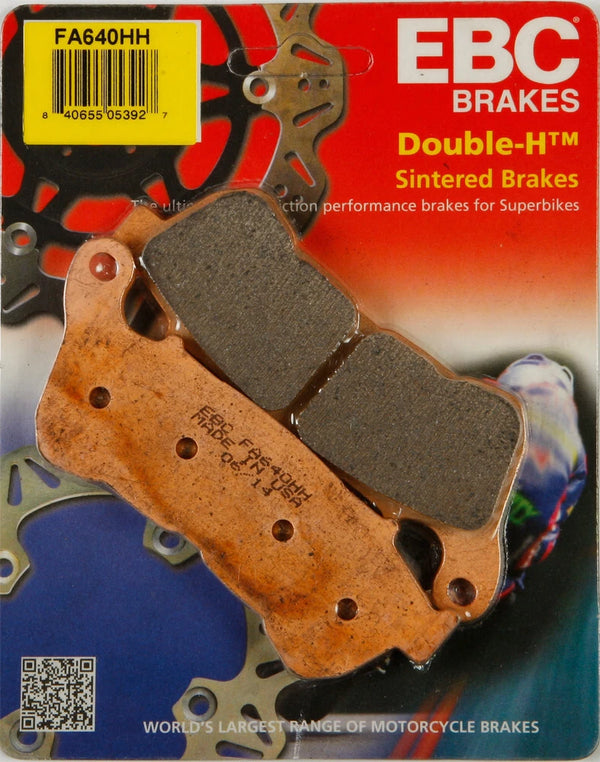 Ebc pastillas de freno sinterizadas fa hh series fa640hh