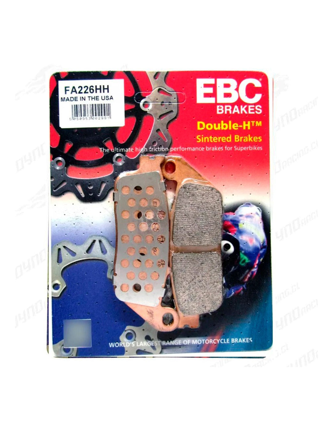 PASTILLAS DE FRENO EBC FA226HH Triumph Street Triple 660 S ABS