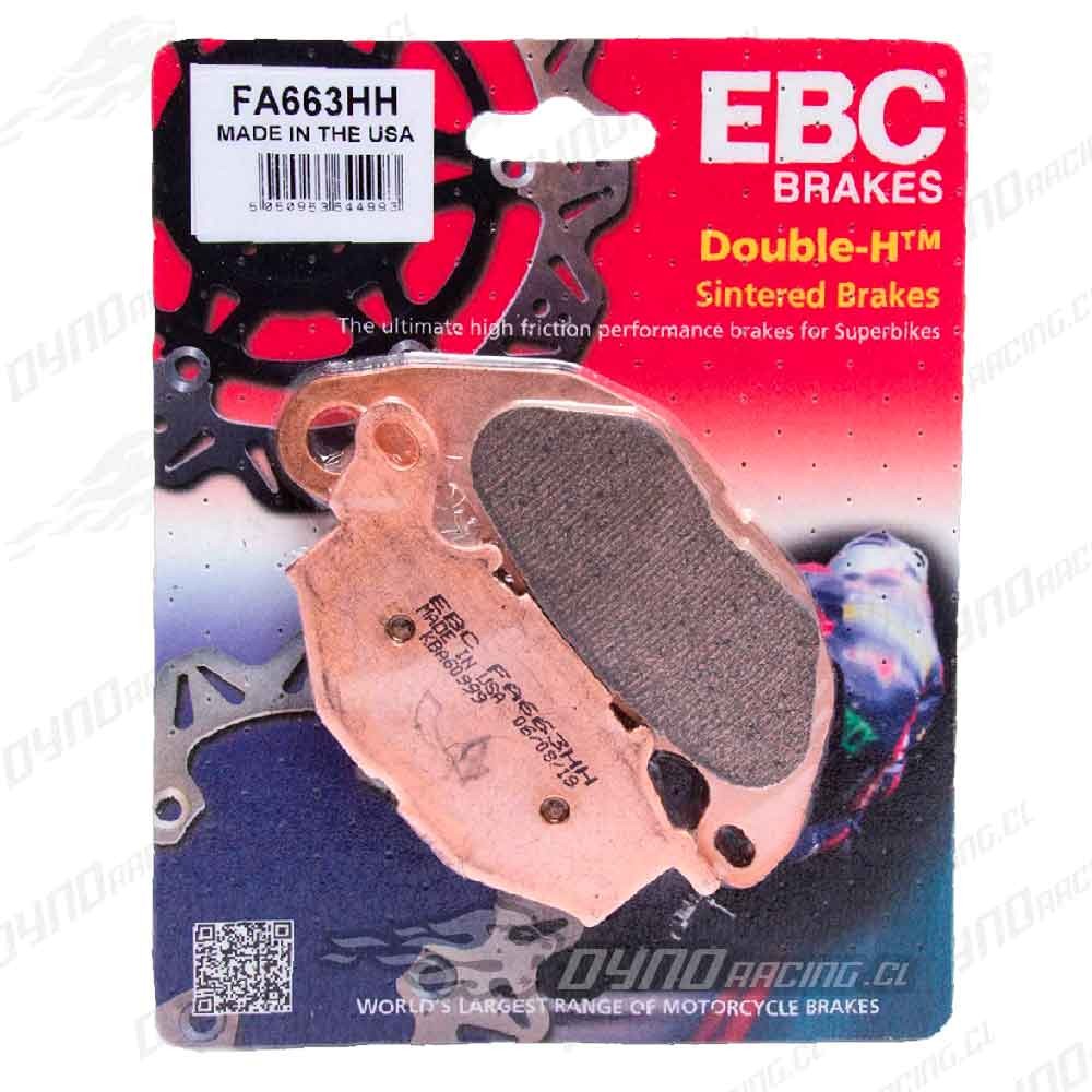 PASTILLA FRENO YAMAHA R3 / MT03 DELANTERA  SINTERIZADA EBC